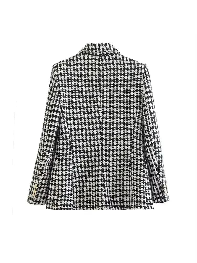 Houndstooth Blazer