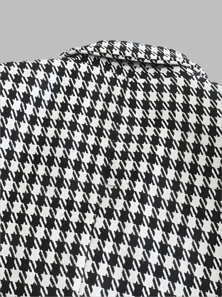 Houndstooth Blazer