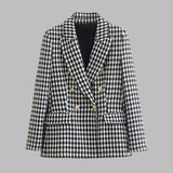 Houndstooth Blazer