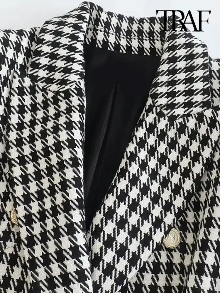 Houndstooth Blazer